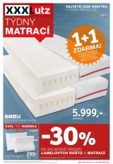 XXXLutz Tdny matrac od 30.9.2013, strana 1 